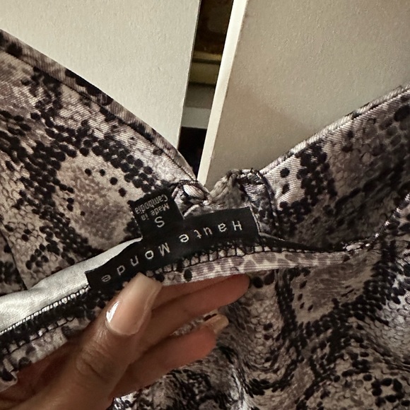 Haute monde snake print dress - Picture 3 of 4